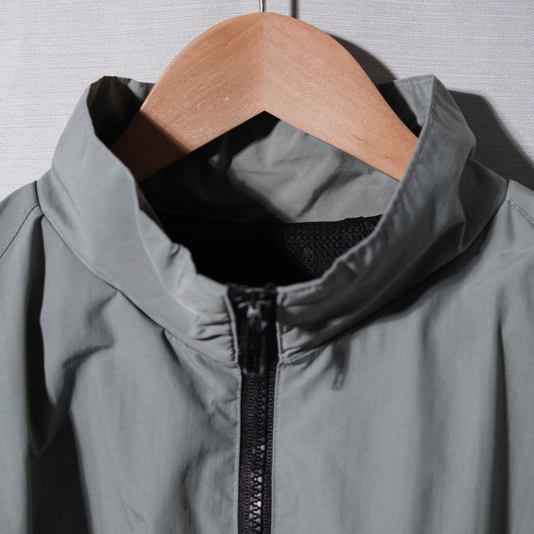 US ARMY IPFU トレーニングジャケット LARGE SHORT グレー 官給品