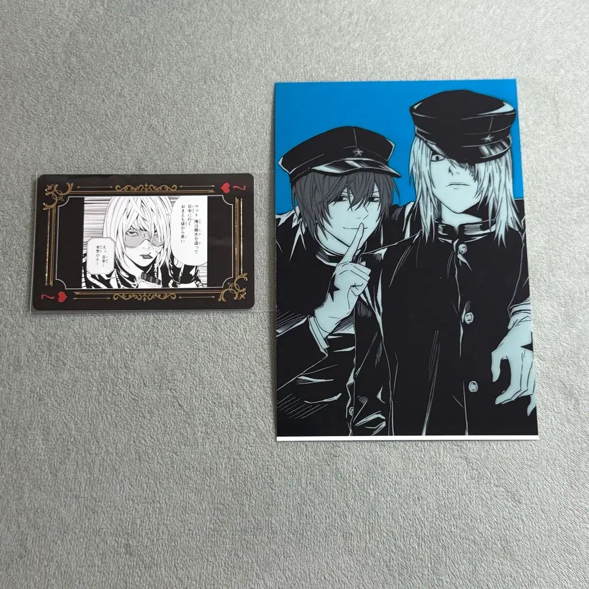 DEATH NOTE(デスノート) メロ マット トランプカード ポストカード版