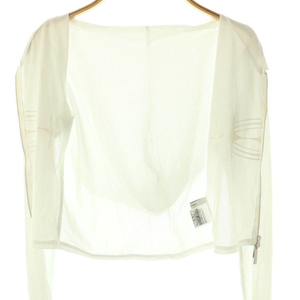 ザレッドスレッド THEREDTHREAD S sheer hoodie sparkles パーカー