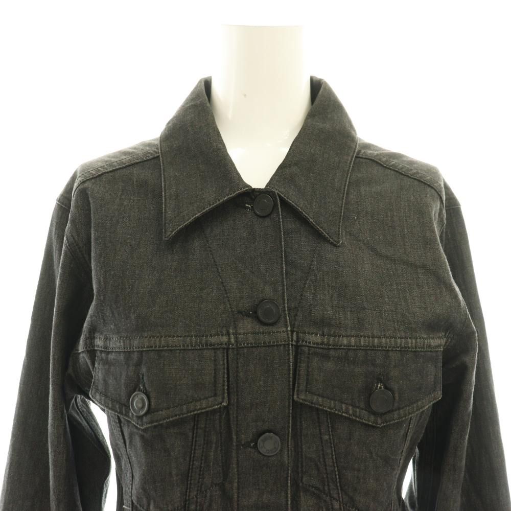 GUCCI グッチ　Gジャン　美品 グッチ GUCCI デニムジャケット ジージャン Gジャン 44 ブラック /DF