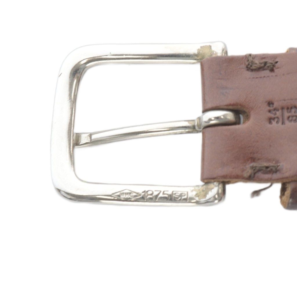 ホワイトハウスコックス White house Cox ベルト 編み込み レザー 34