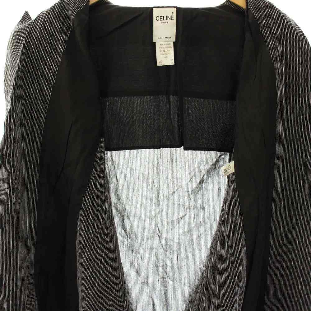 セリーヌ CELINE ヴィンテージ ウール混シングルジャケット テーラード