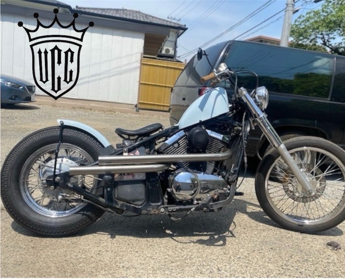 バルカン400 ショットガンマフラーUCC バルカン400/800 ショットガンマフラー : UniversalCustomChoppers