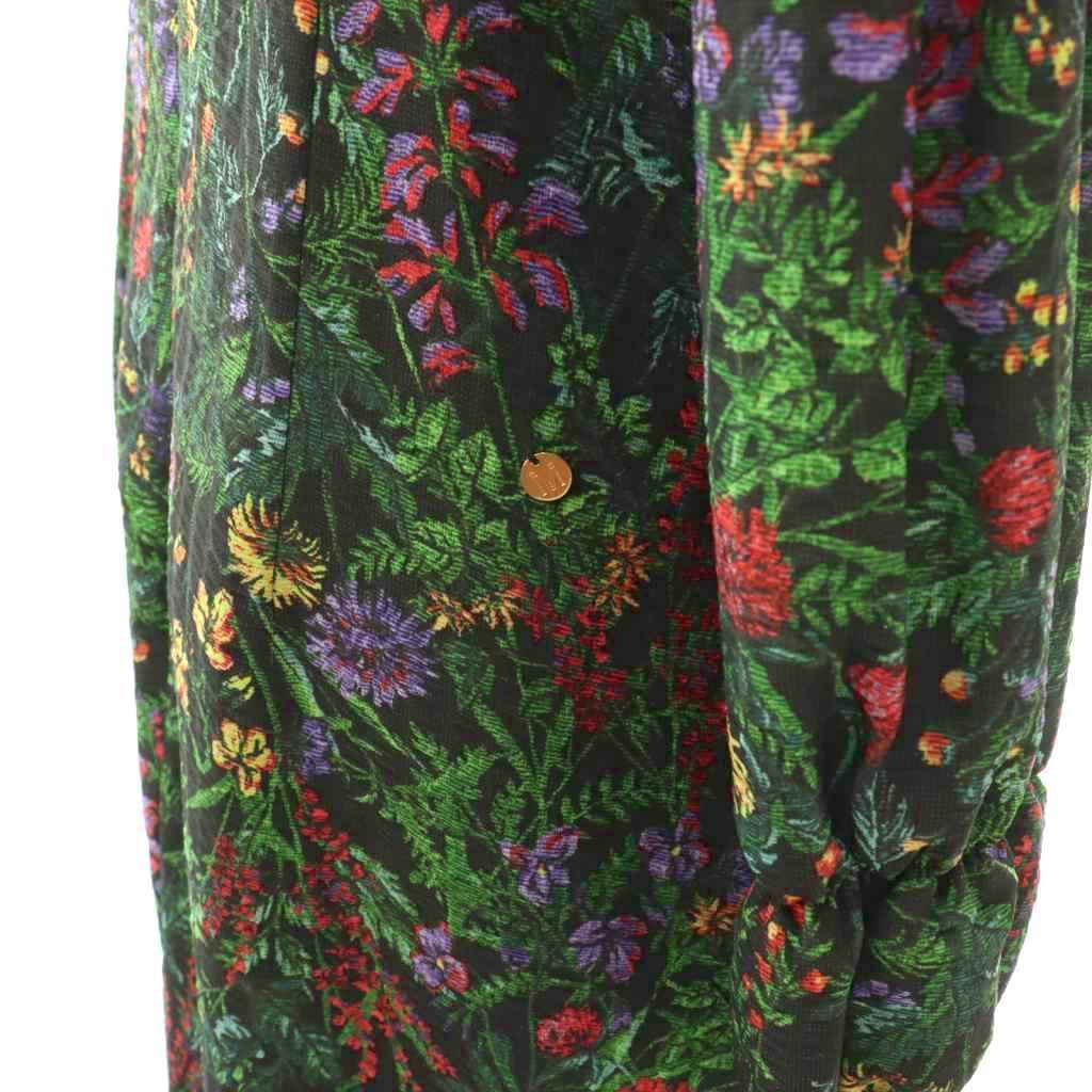 ミュベール muveil 24SS フラワープリントワンピース 長袖 ロング 花柄