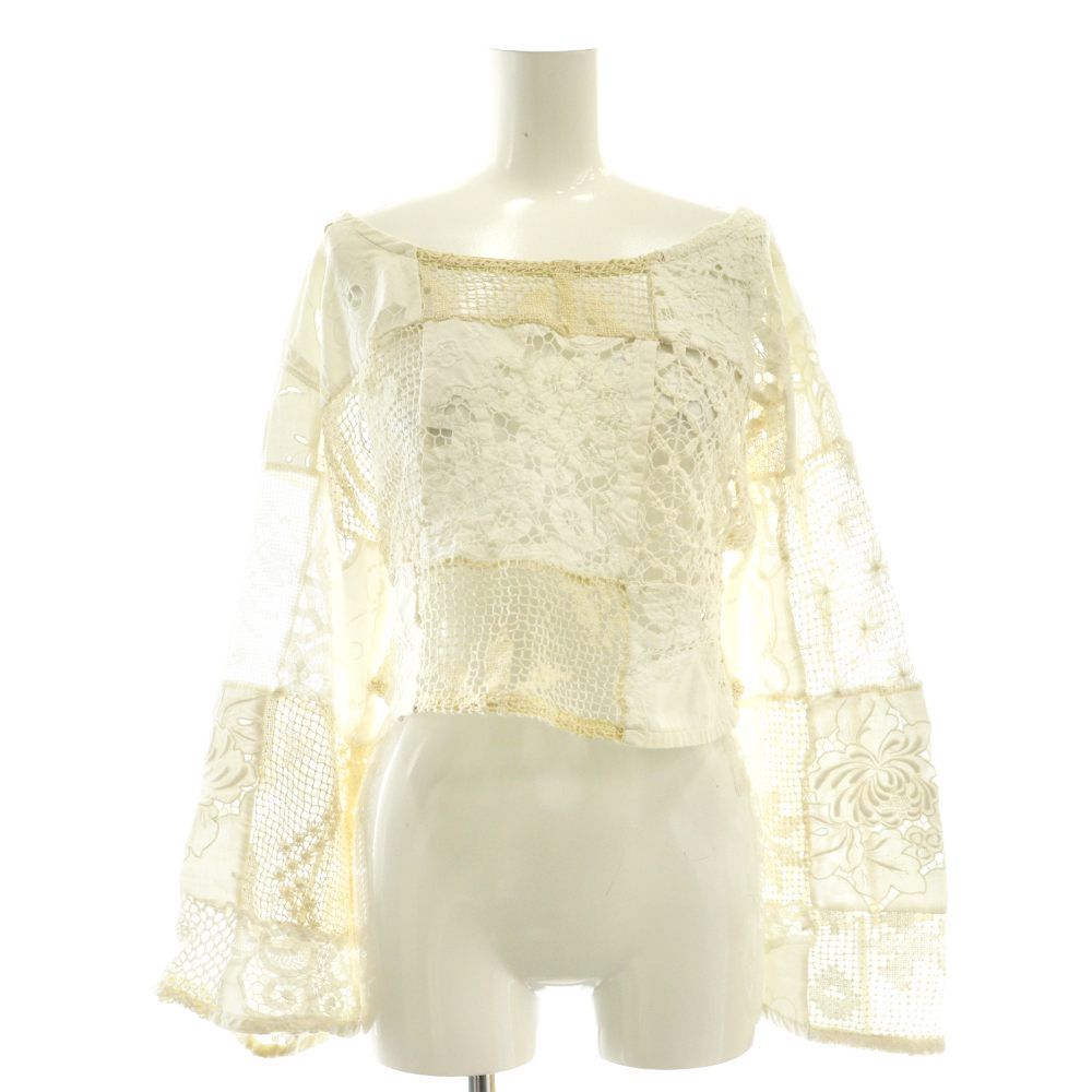 マリオンヴィンテージ MALION vintage カットワークレーストップス