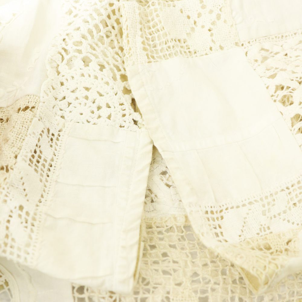 マリオンヴィンテージ MALION vintage カットワークレーストップス