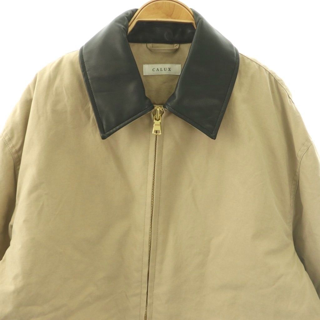 キャラクス CALUX 25SS ZIP UP ジャケット 中綿 ジップアップ F  
