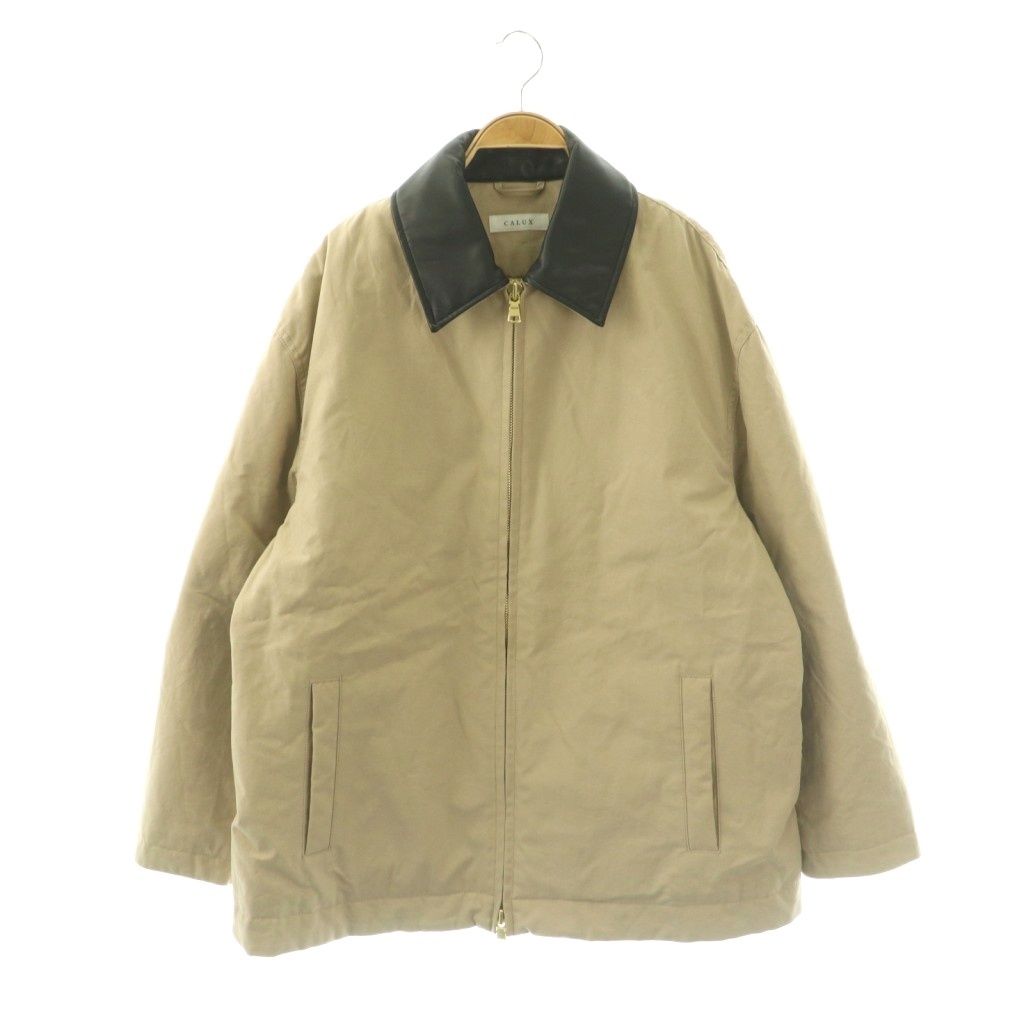 キャラクス CALUX 25SS ZIP UP ジャケット 中綿 ジップアップ F  