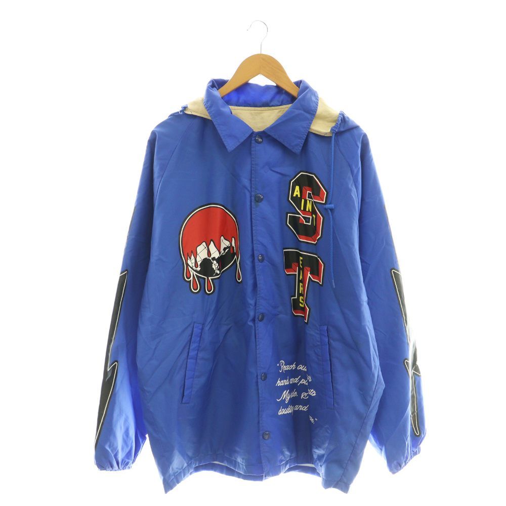 セントマイケル デニムティアーズ COACH JKT Lサイズ セントマイケル SAINTMICHAEL × デニムティアーズ DENIM TEARS 22AW
