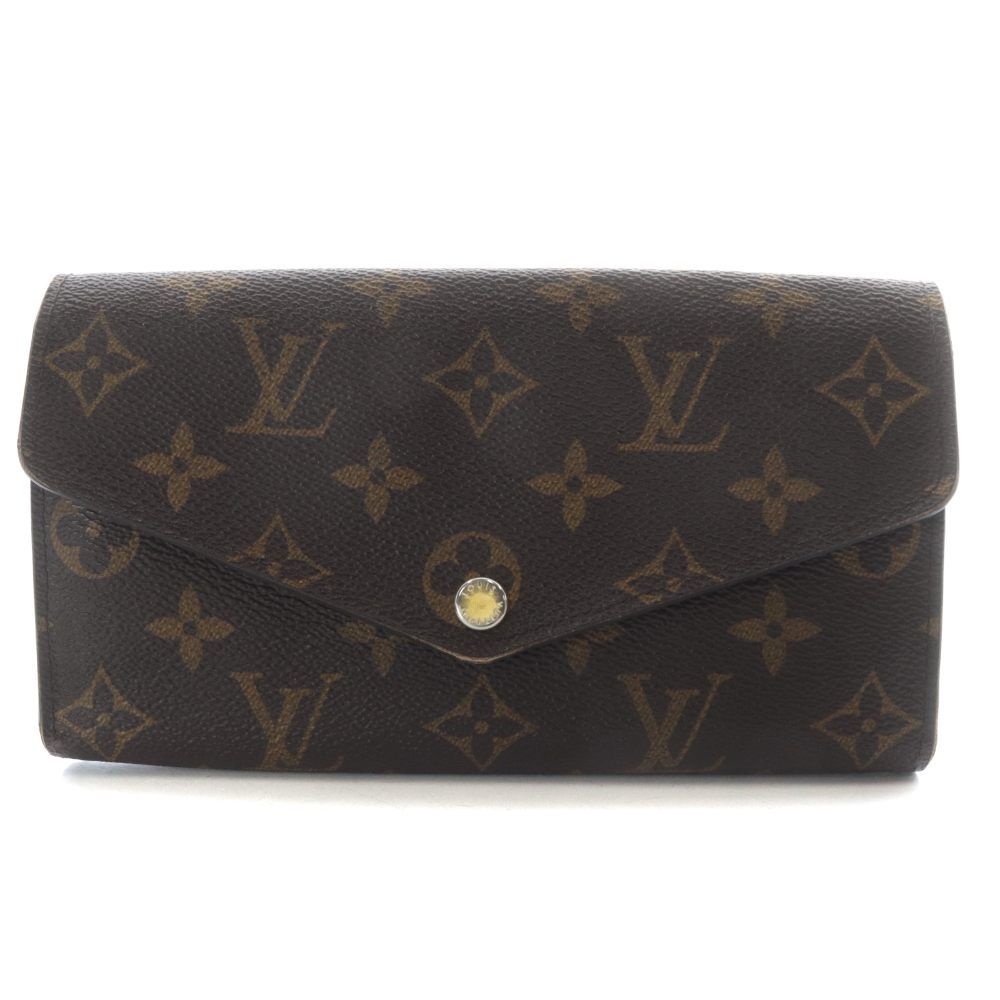 ルイヴィトン モノグラム ポルトフォイユサラ 二つ折り長財布 札入れ ブラウン ルイヴィトン 長財布 モノグラム ポルトフォイユ・サラ M60531 LOUIS