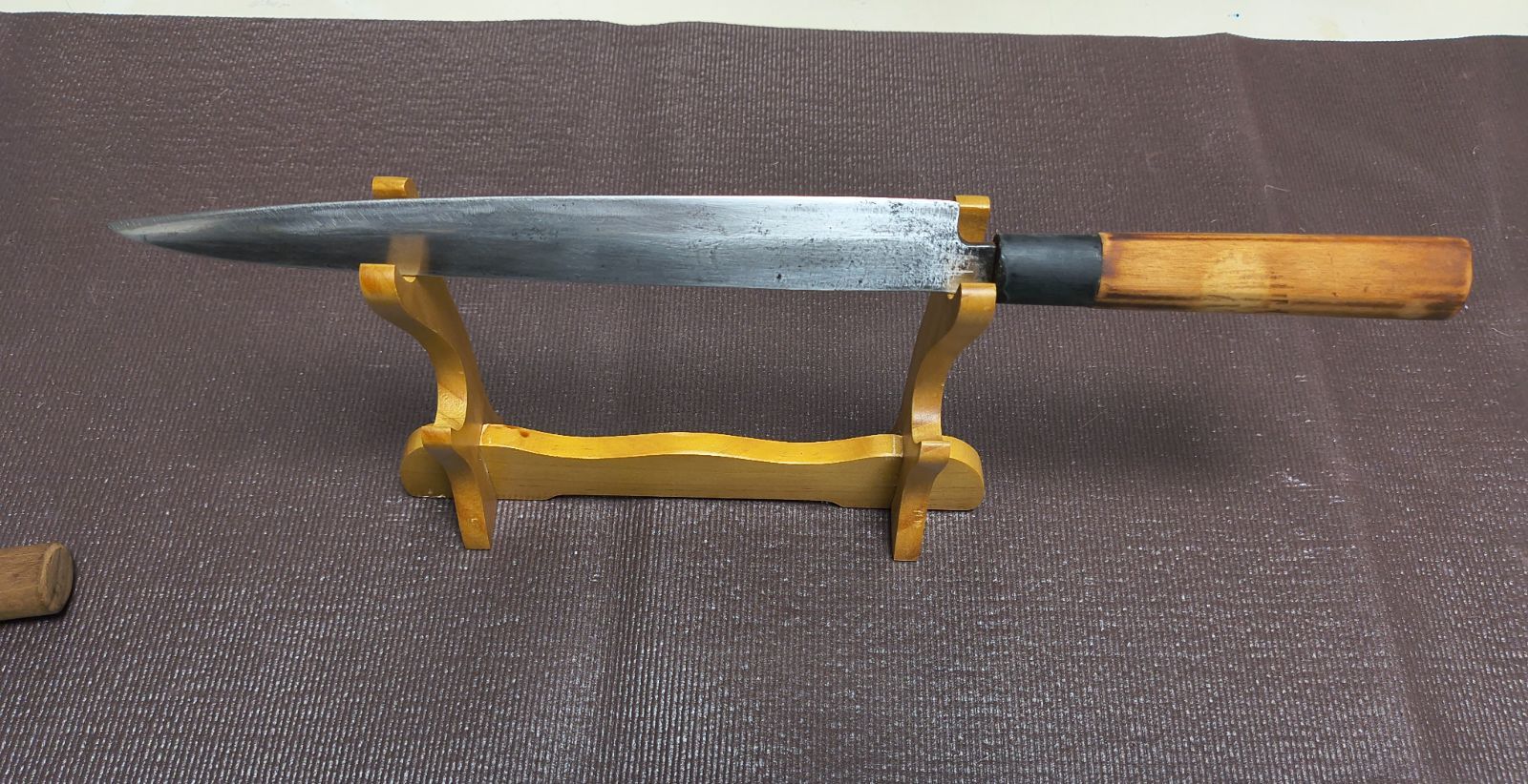 全長40 cm! 大型柳刃包丁 特製手造柳刃 出刃包丁 和包丁 片刃 料理包丁 2本組 K 1