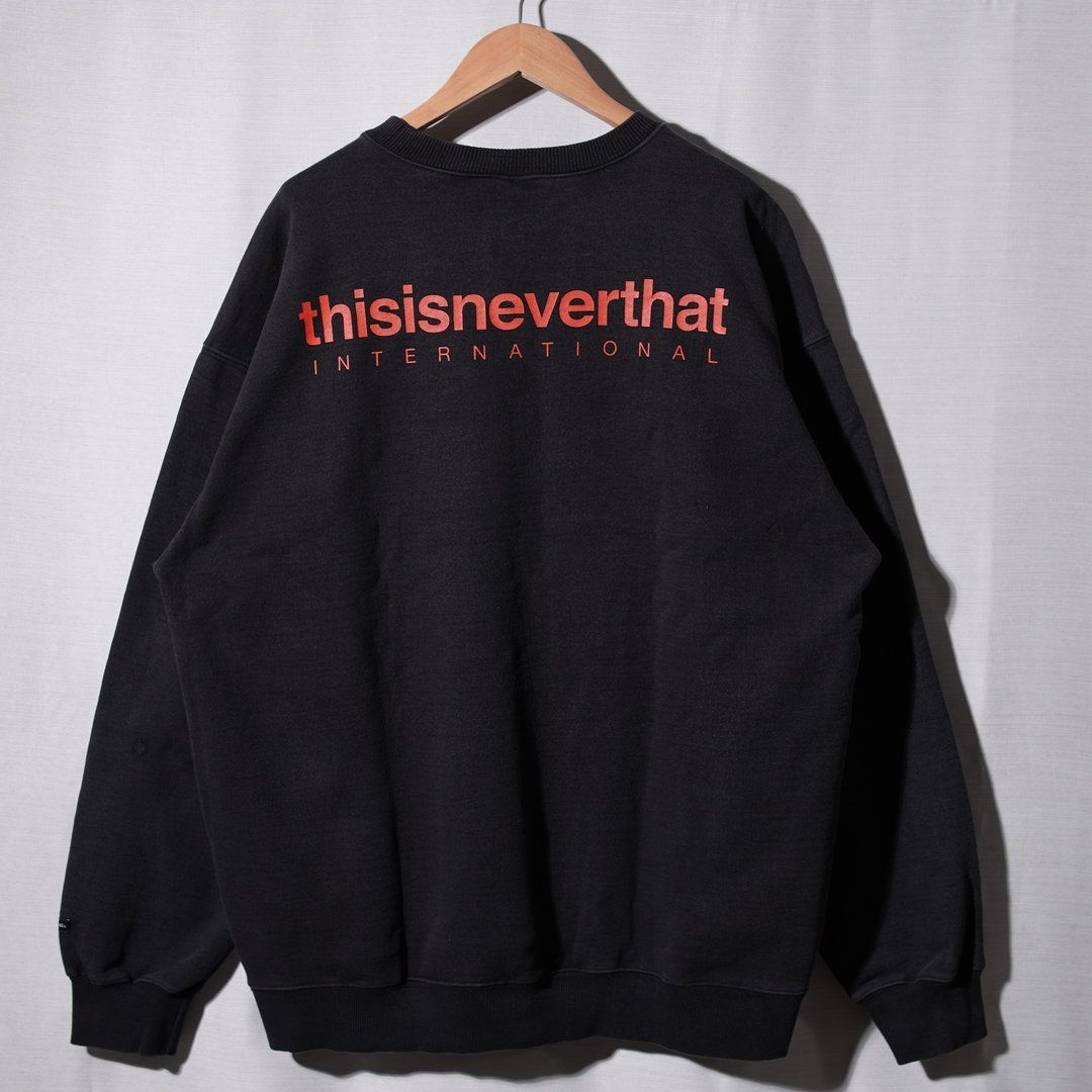 ディスイズネバーザット thisisneverthat スウェット XL 相当 表記 L