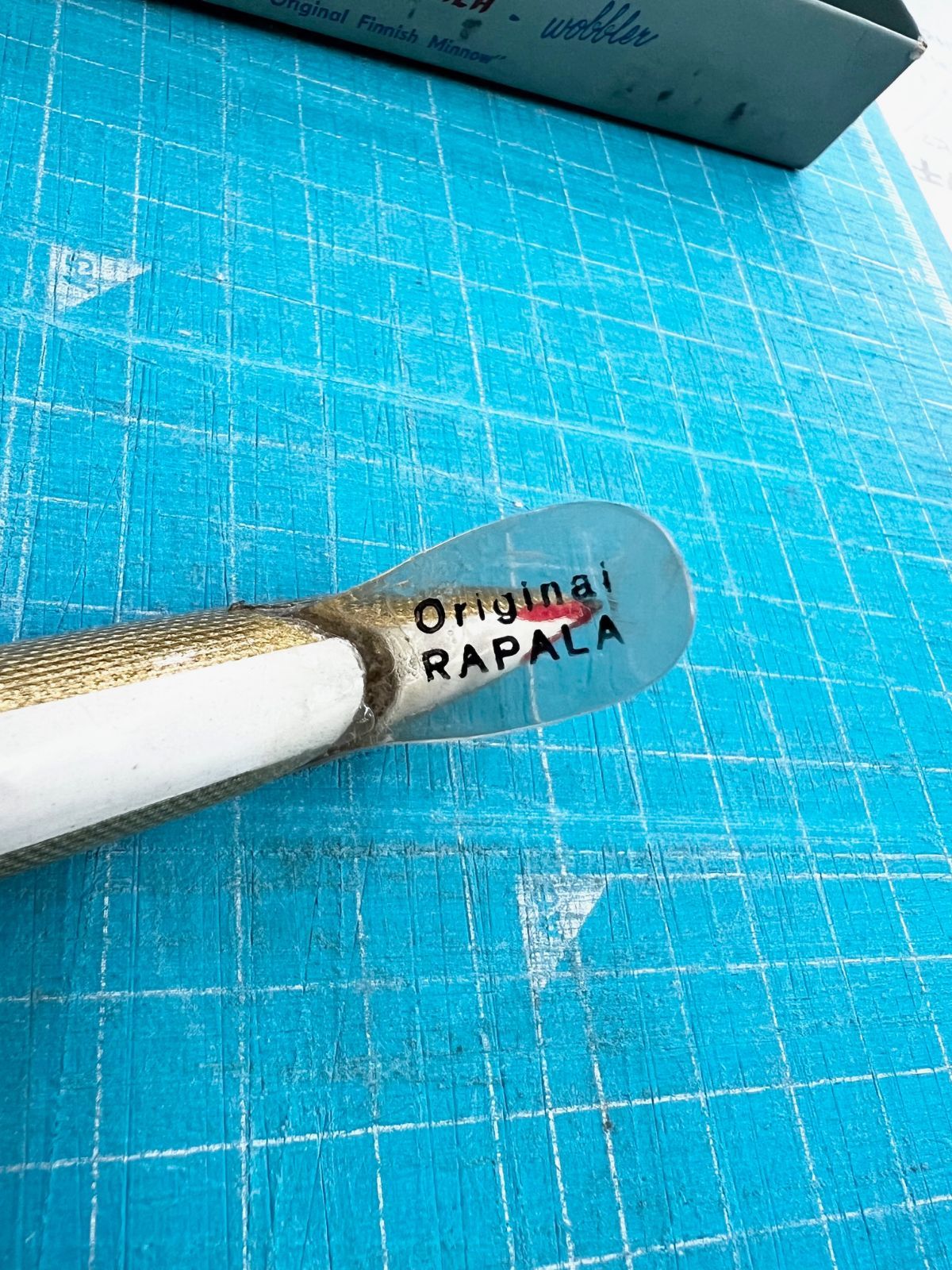 舗併売 ラパラ最初期物 オリジナルフローター１８センチ ２フックタイプ オールド品