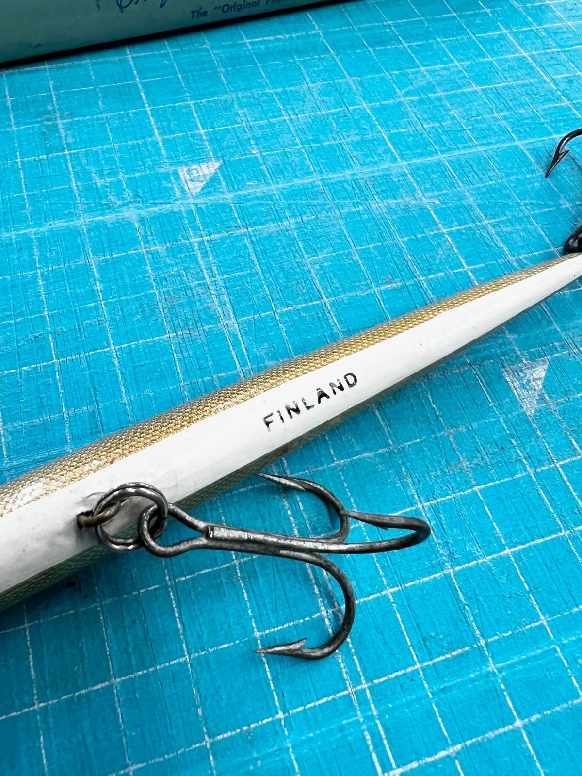  舗併売 ラパラ最初期物 オリジナルフローター１８センチ ２フックタイプ オールド品 ミノー プラグ ハードルアー