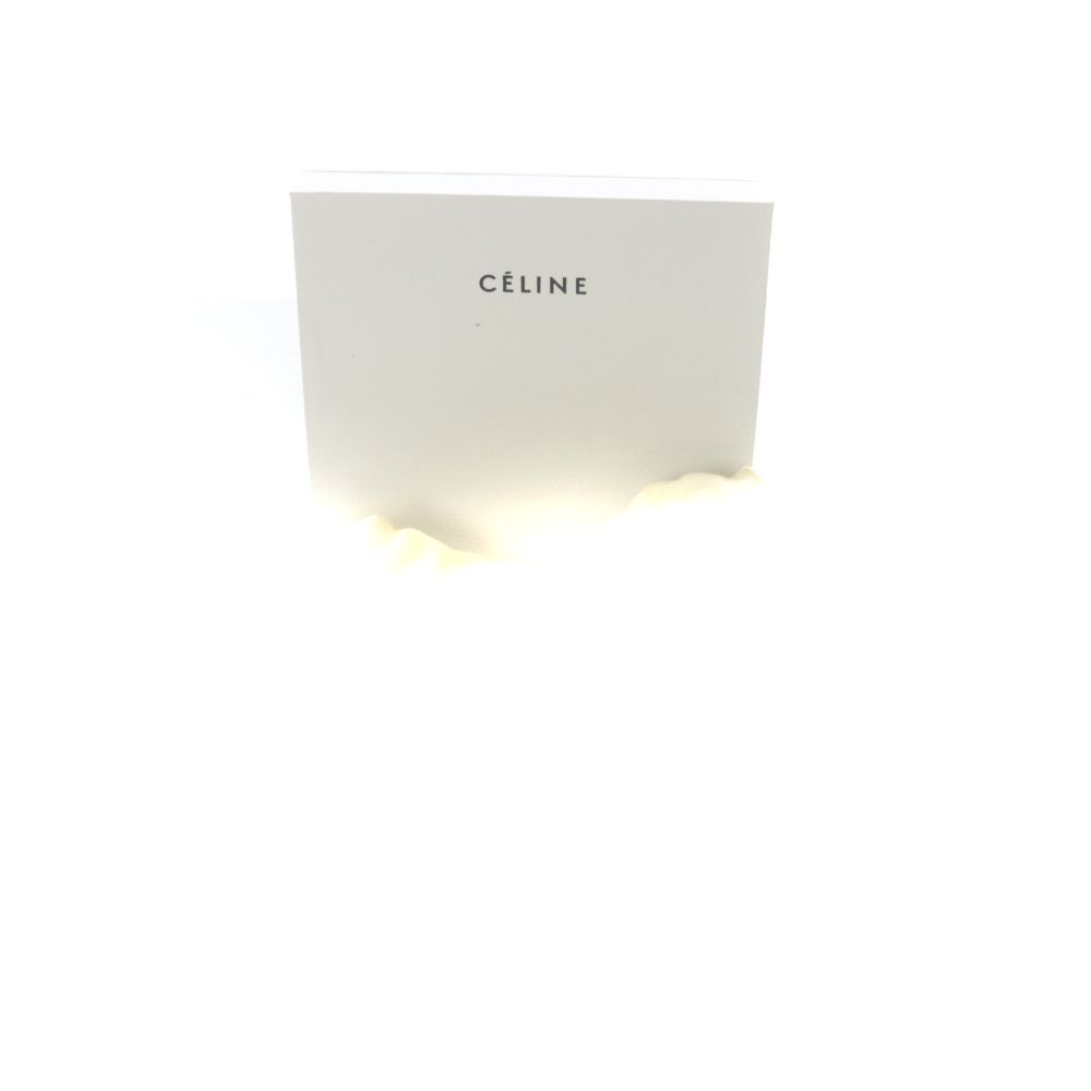 CELINE マカダム柄　名刺入れ 希少】 CELINE セリーヌ カードケース ブラックマカダム レザー 正規品