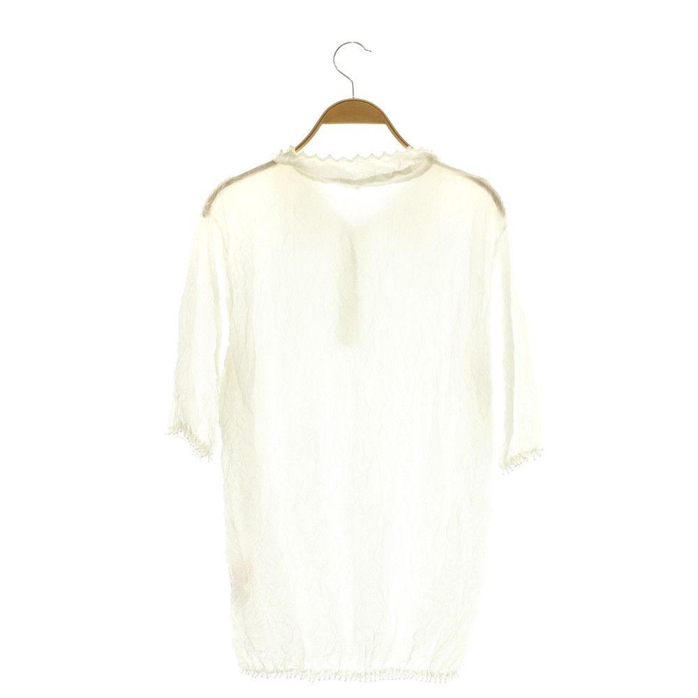 イッセイミヤケ ISSEY MIYAKE ハート Heat シワ加工 ブラウス シャツ