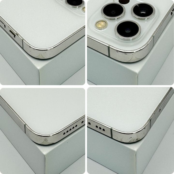 iPhone 12 Pro 128GB シルバー Aランク SIMフリー 動作確認済 - メルカリ