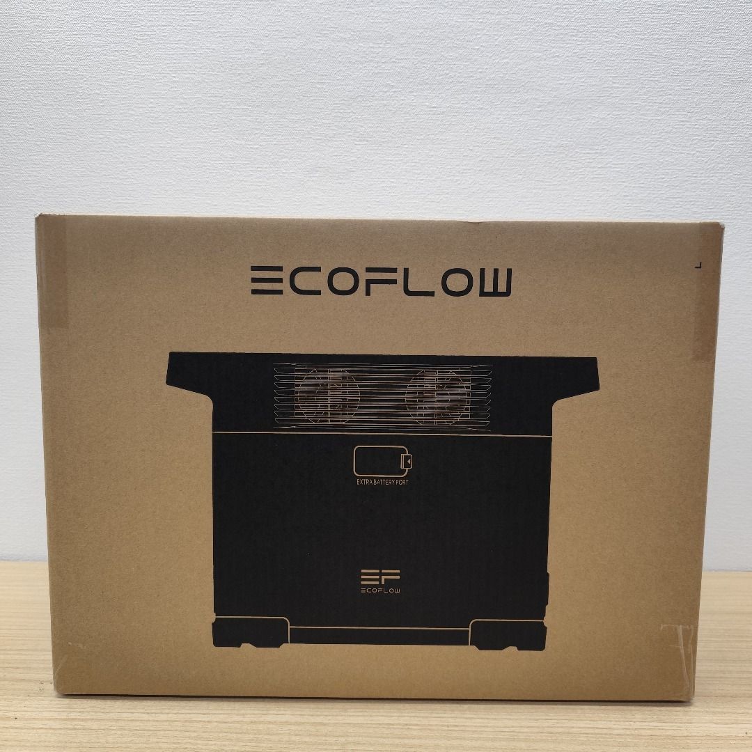 認定整備済品 EcoFlow DELTA 2 エクストラバッテリー ポータブル電源の容量拡張に バッテリー容量拡大