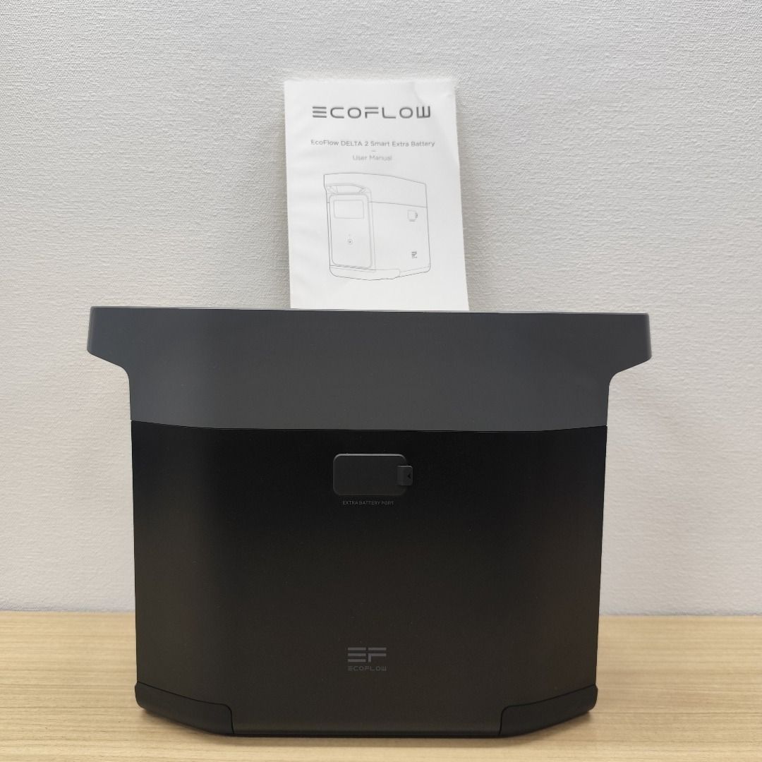 認定整備済品 EcoFlow DELTA 2 エクストラバッテリー ポータブル電源の容量拡張に バッテリー容量拡大