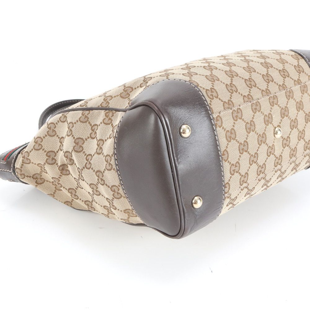 極美品 グッチ GG キャンバス シェリー リボン メイフェア 257061