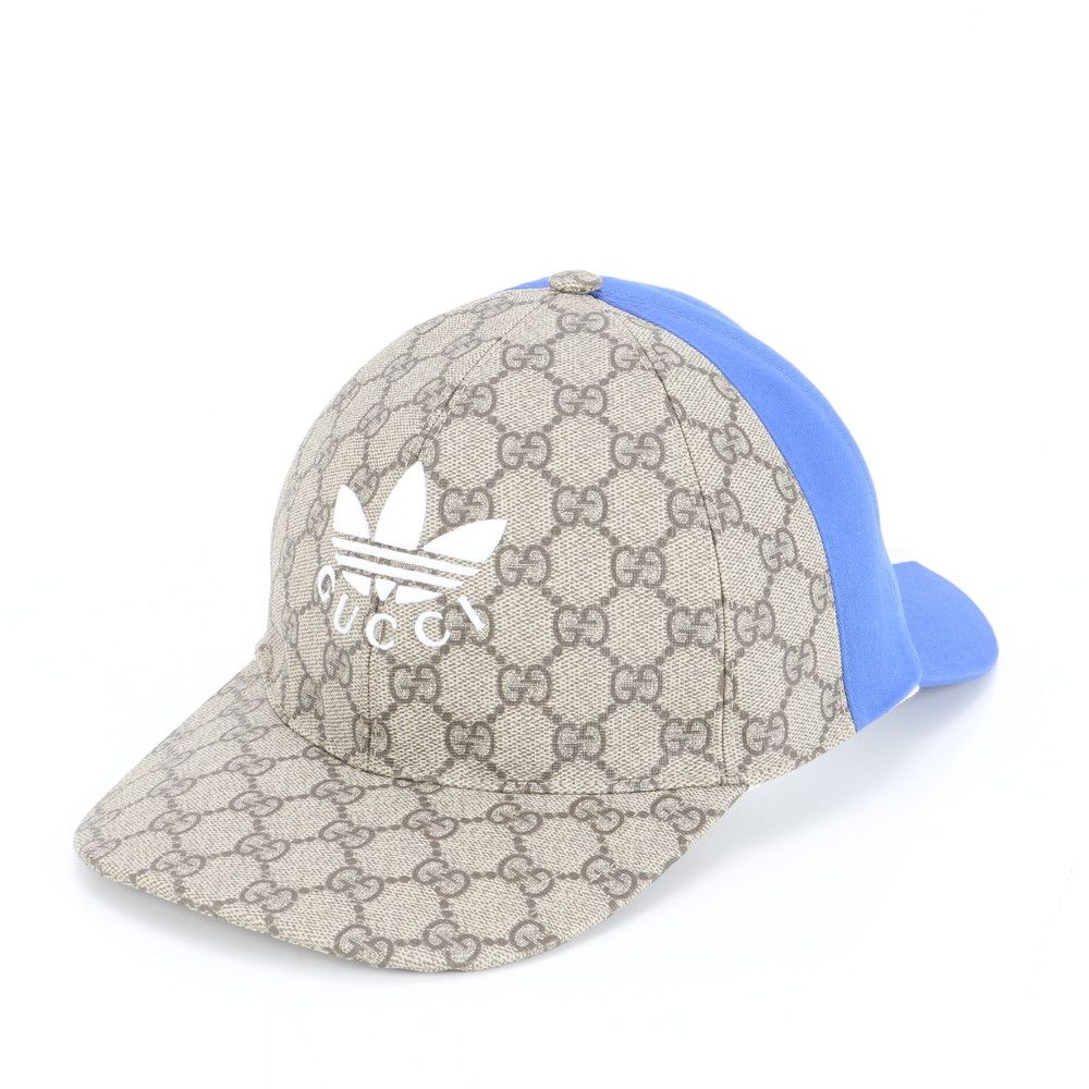 グッチ アディダス コラボ キャップ Gucci x Adidas Collaboration Double Visor Cap Size L (59cm) Brand