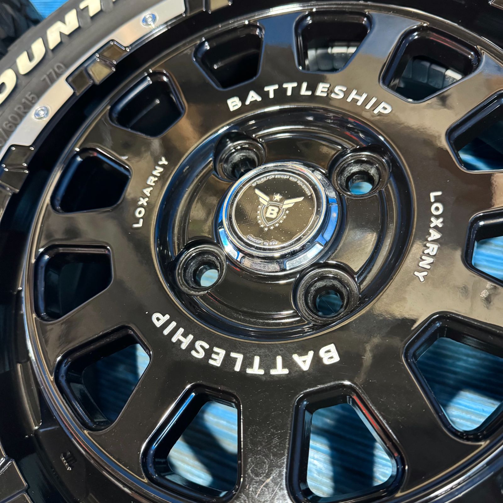 美品 BADX ロクサーニ バトルシップ NEO 15インチ 4.5J +45 PCD100 4穴