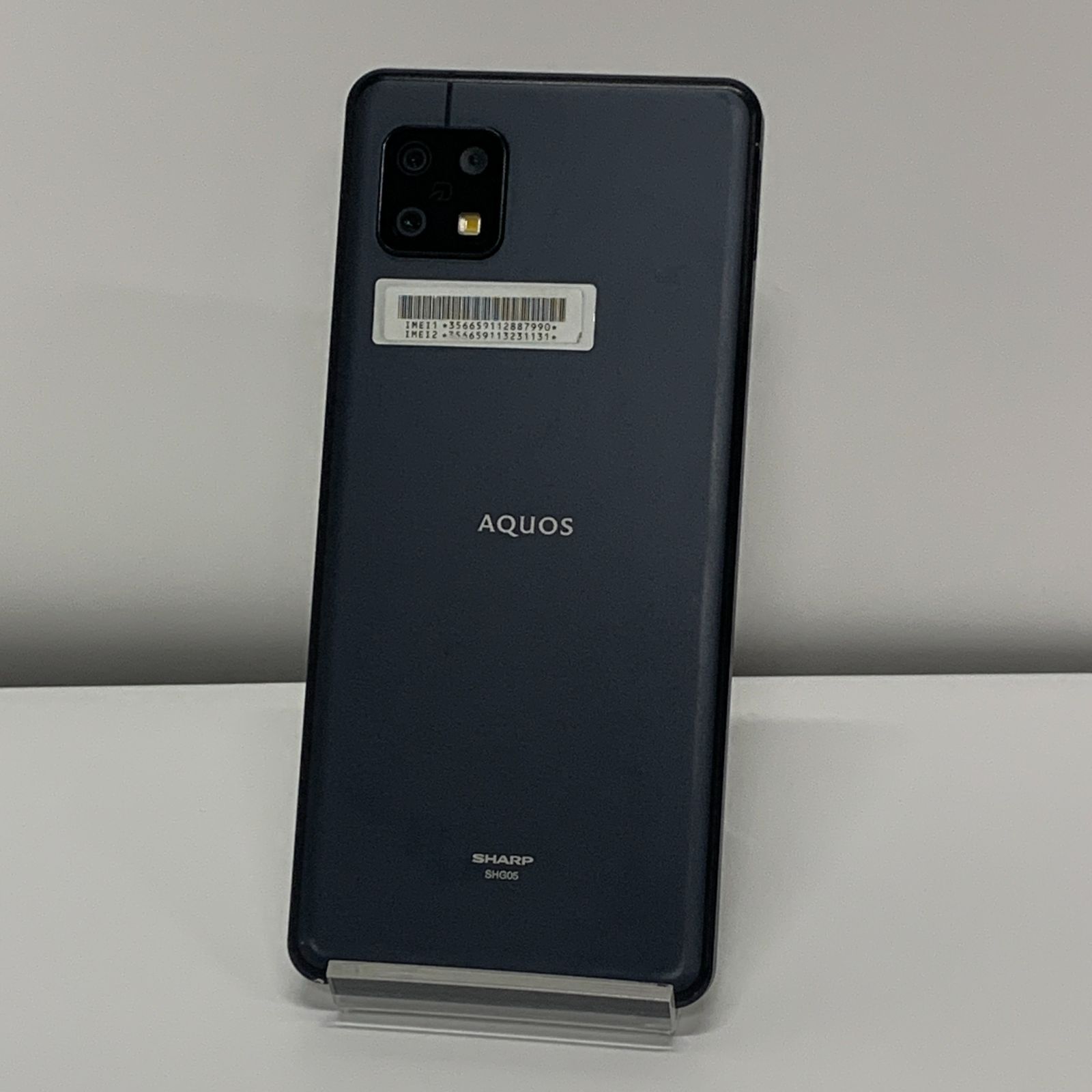 sense6 AQUOS SHG05 SIMロック解除済み au ブラック 64GB SIMロック
