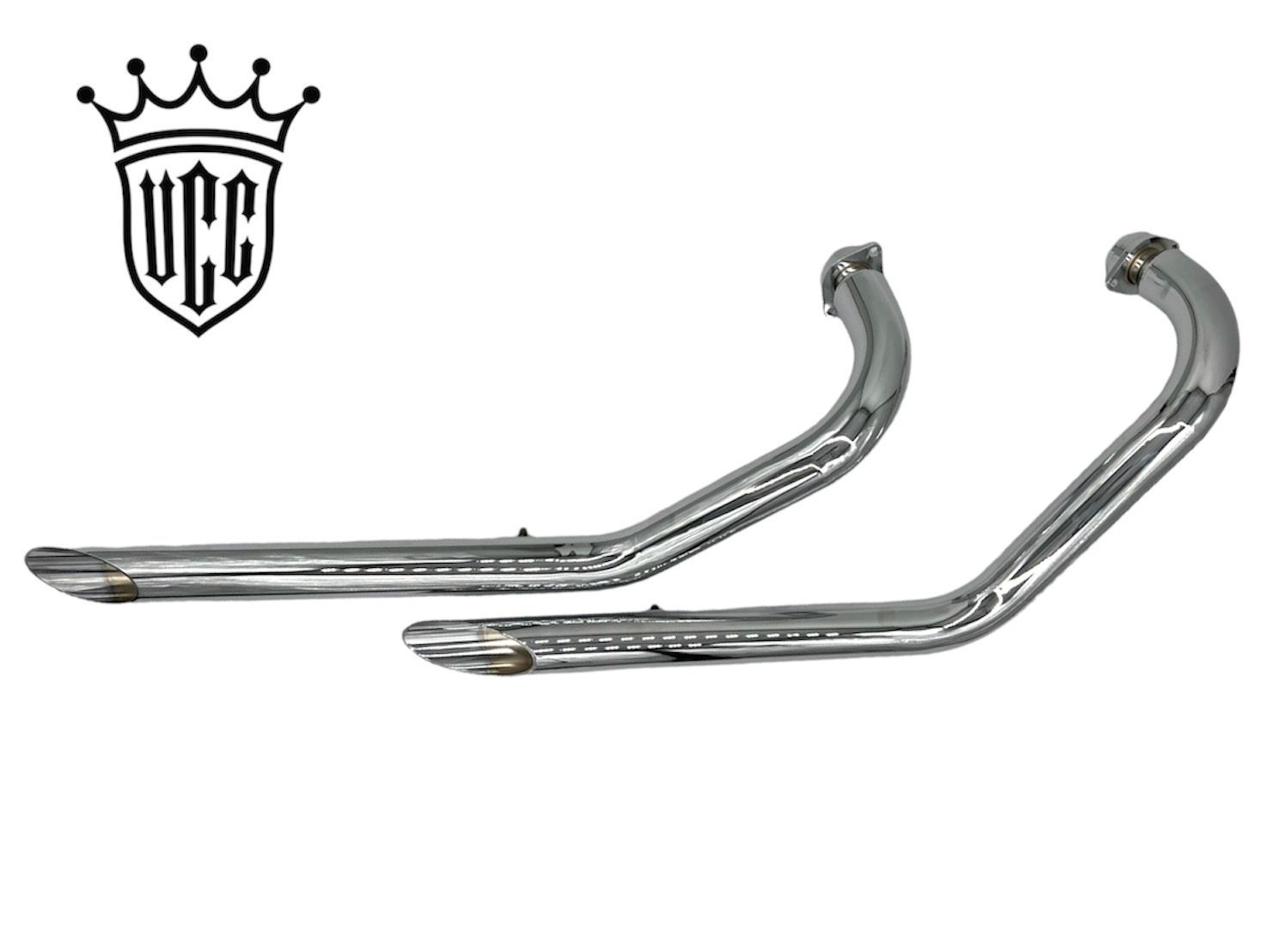 純国産/日本製】UCCオリジナルバルカン400/800 ドラッグパイプマフラー 