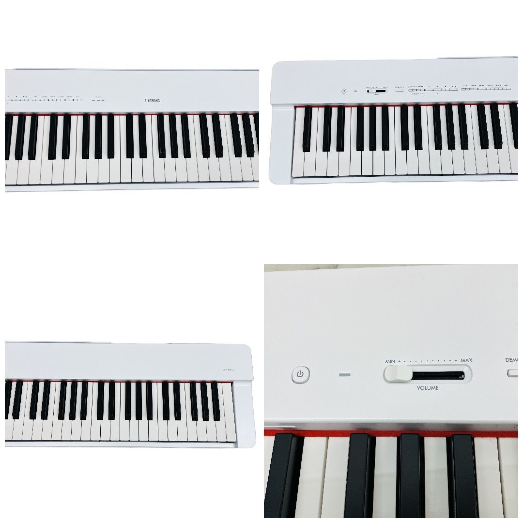 YAMAHA P-225 WH 電子ピアノ 88鍵盤 ホワイト 2024年製 ヤマハ