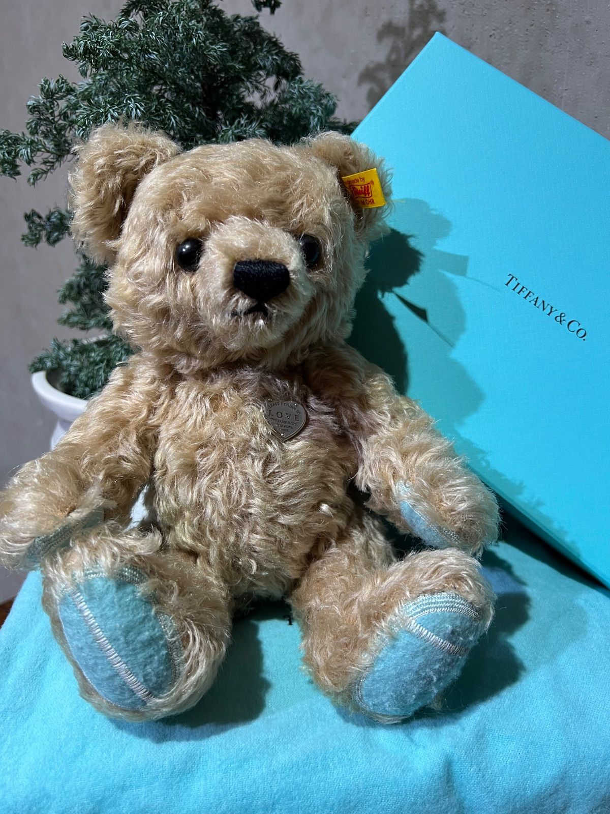 Tiffany ティファニー Steiff シュタイフ コラボレーション テディベア