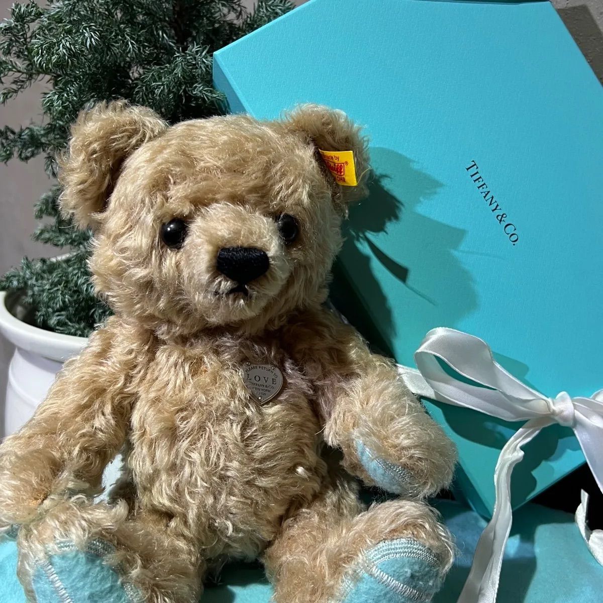 Tiffany & Co. Steiff テディベア Tiffany ティファニー Steiff シュタイフ コラボレーション テディベア