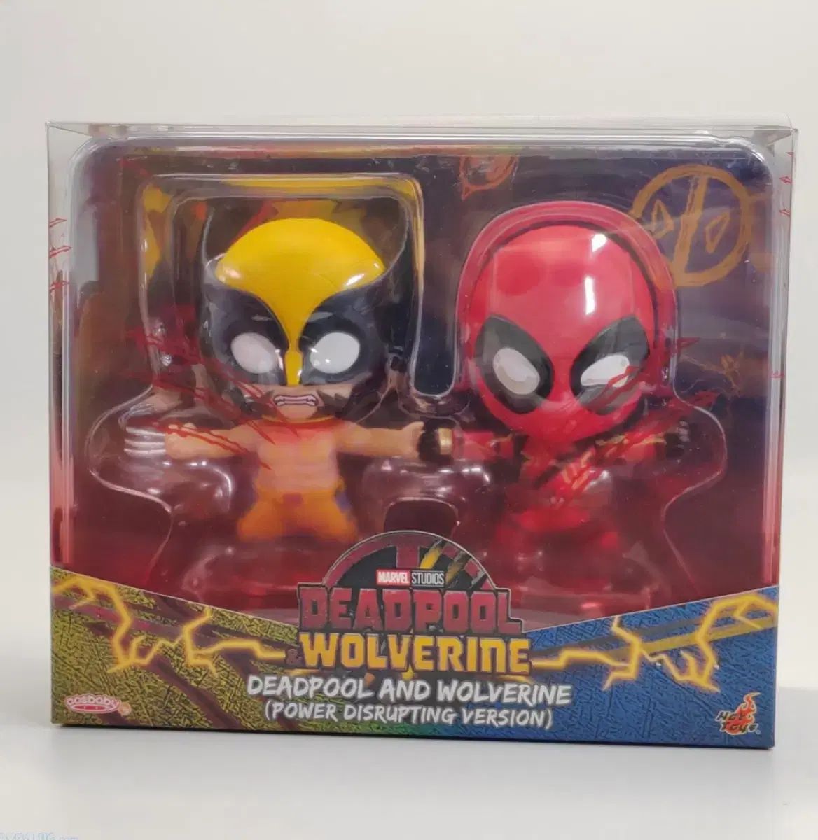 デッドプールとウルヴァリン コスベイビー フィギュア - メルカリ