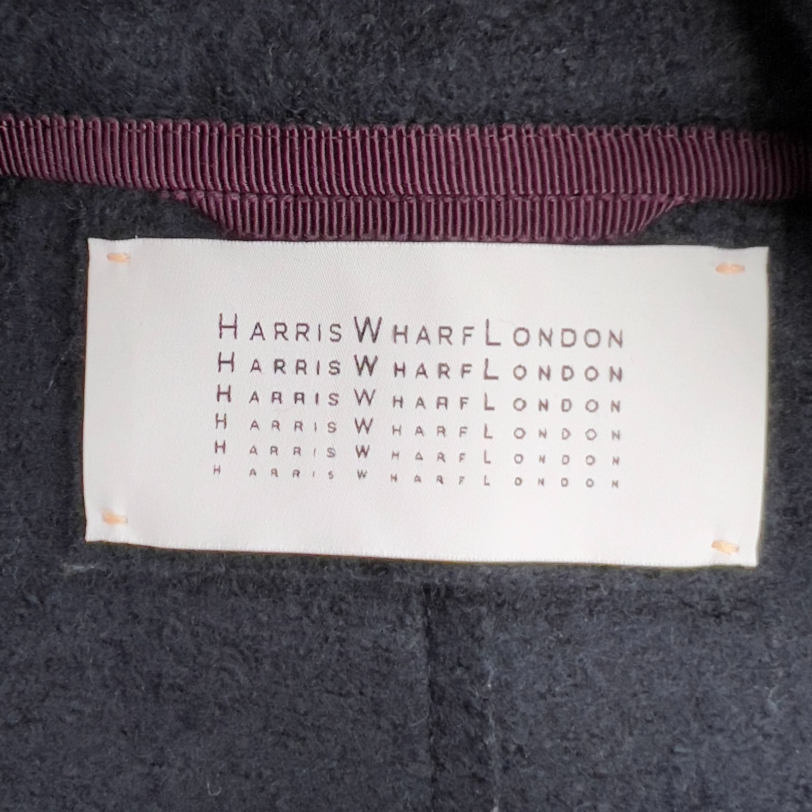 HARRIS WHARF LONDON (ハリスワーフロンドン) ウール コート