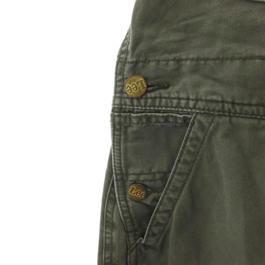 リー LEE 2294 オーバーオール サロペット 32×34 カーキ カーゴ