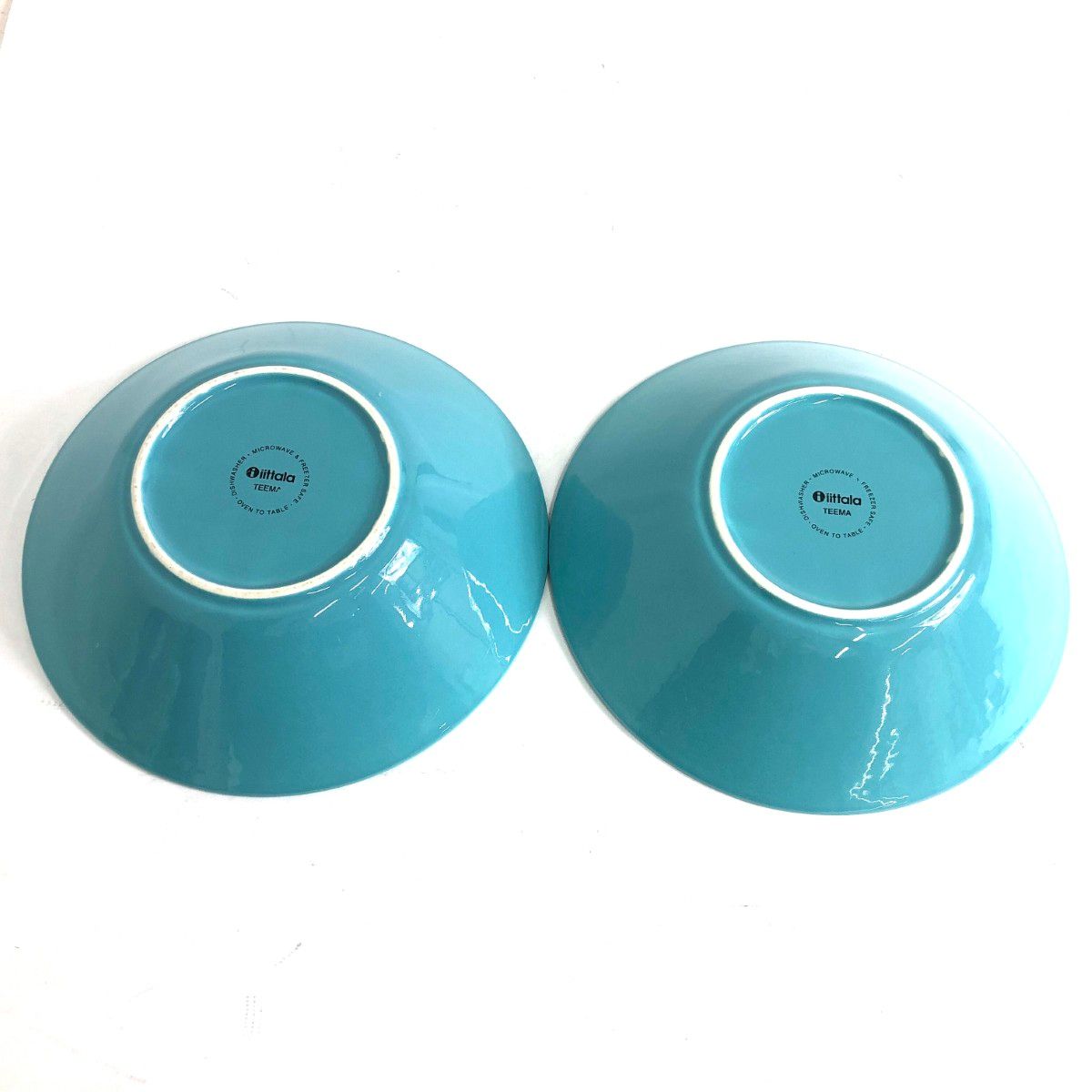 iittala イッタラ ボウル ティーマ/21.5㎝/2個セット/ターコイズ