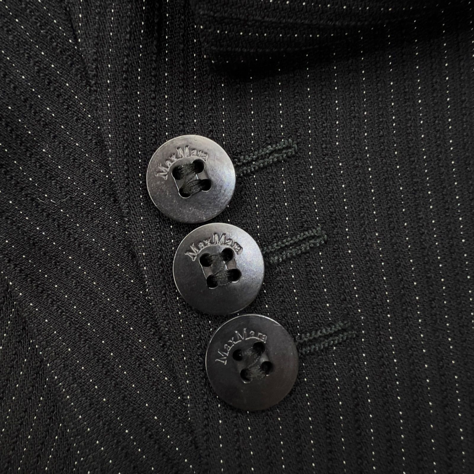 ✨美品✨Max Mara ピンストライプ柄 スカートスーツ セットアップ