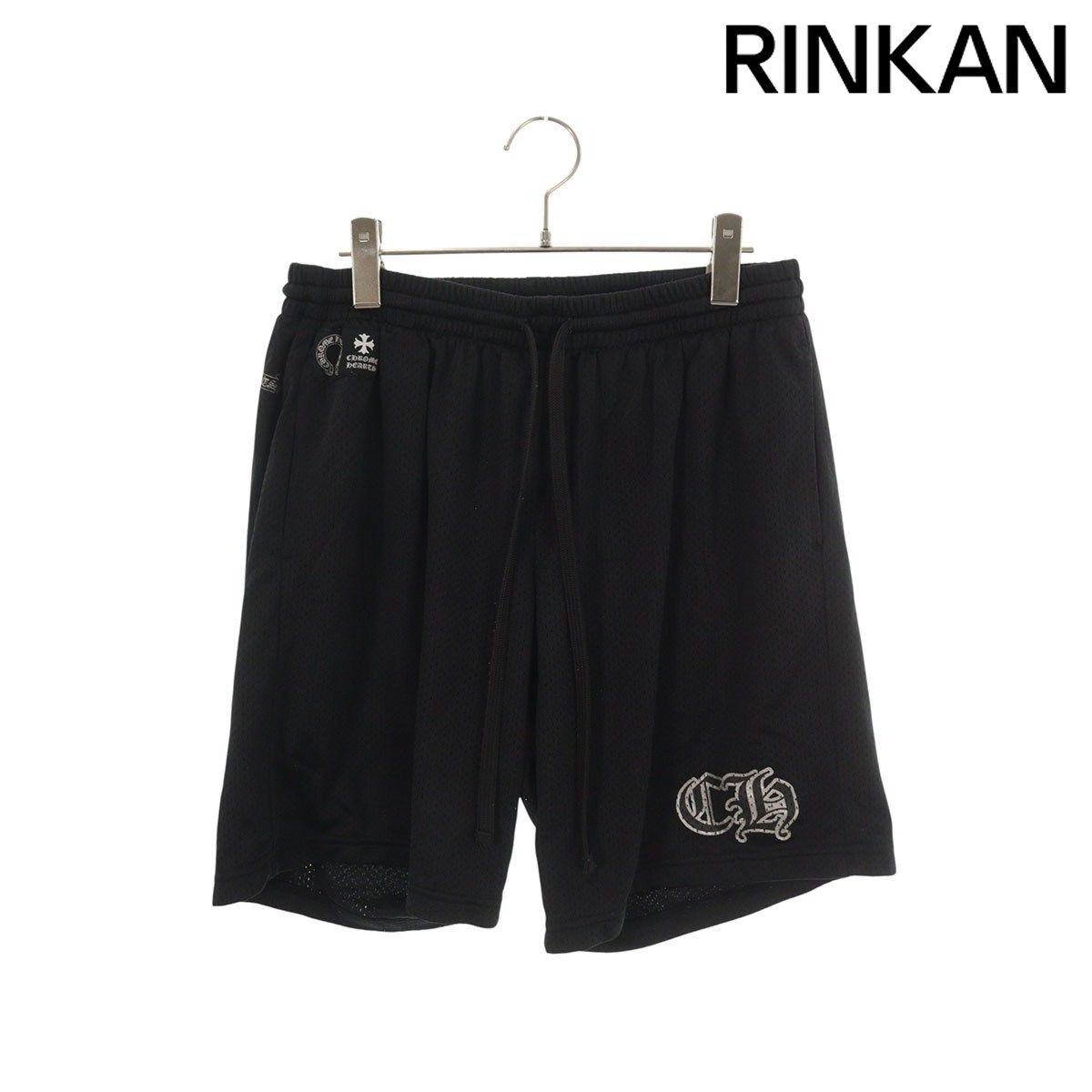 クロムハーツ MESH VARSITY SHORTS CHプリントメッシュハーフパンツ