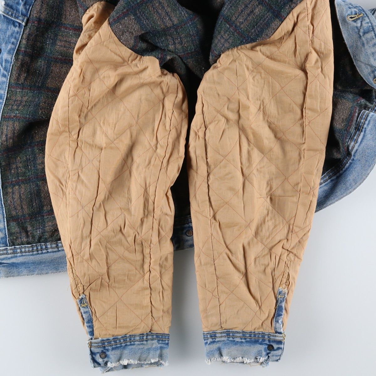 古着 90年代 リー Lee DUNGAREES デニムジャケット Gジャン メンズXL 