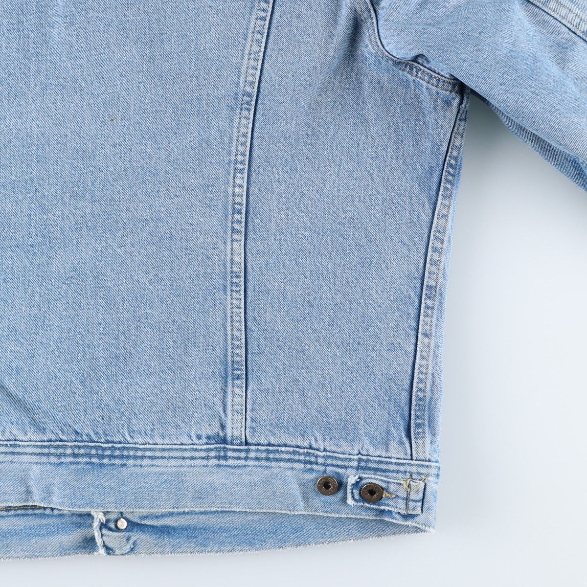 古着 90年代 リー Lee DUNGAREES デニムジャケット Gジャン メンズXL
