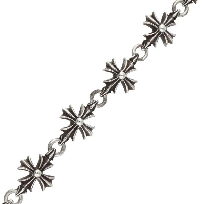 クロムハーツ CO CH PLUS/カットアウトCHプラス シルバーブレスレット