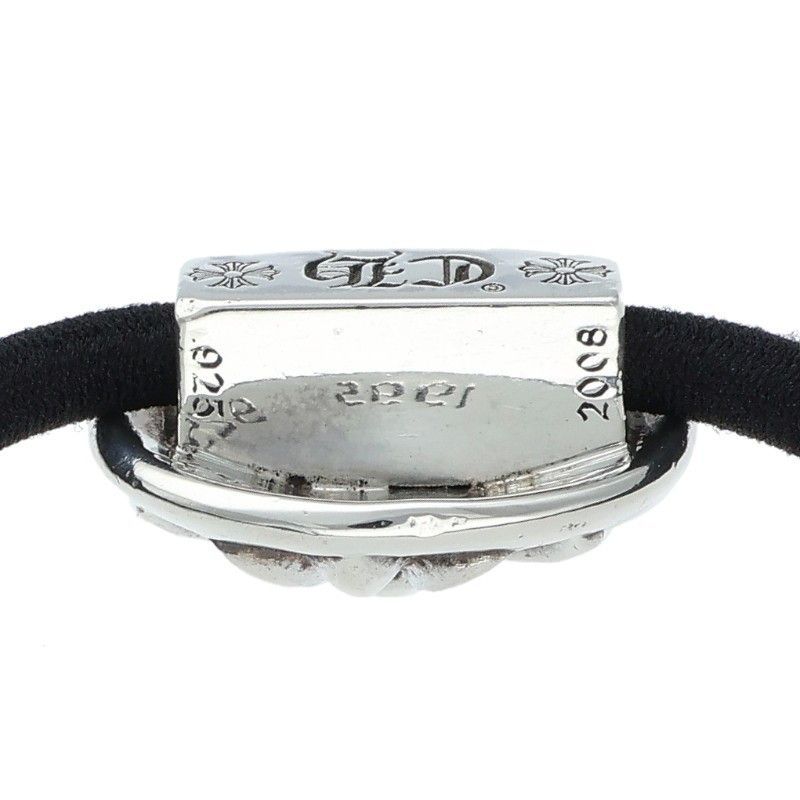 クロムハーツ HAIRBAND/クロスボールボタンヘアゴム シルバーコンチョ