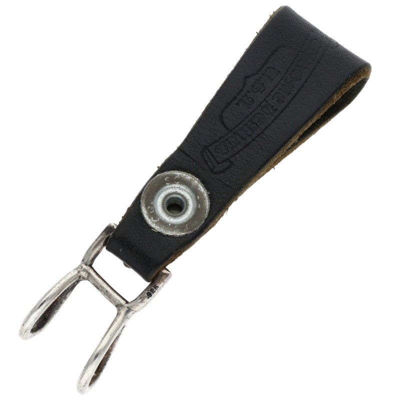 クロムハーツ BELT LOOP クロスボールボタンレザーベルトループ メンズ