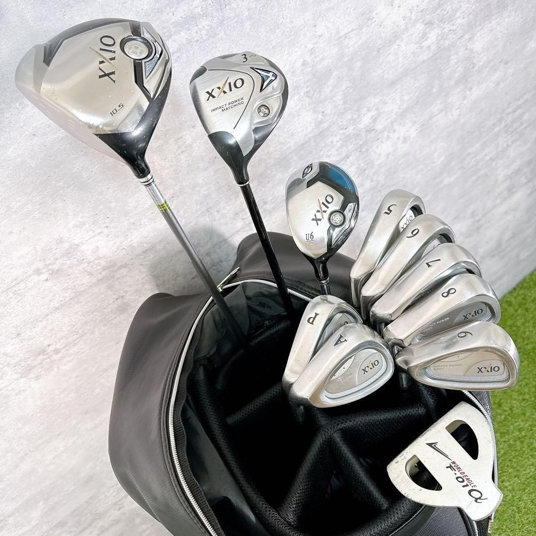 ゴルフクラブセット メンズ ゼクシオ フルセット レフティ 左利き
