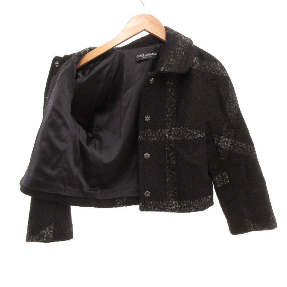 ドルチェ&ガッバーナ ドルガバ DOLCE&GABBANA セットアップ ツイード