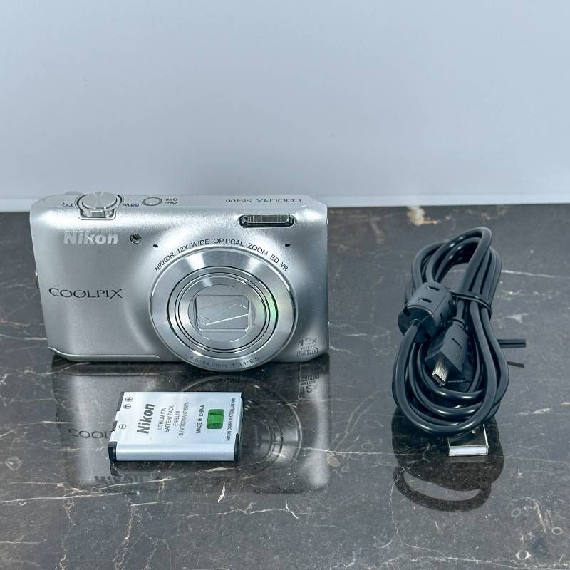 Nikon COOLPIX S6400 シルバー コンパクトデジタルカメラ 1600万画素