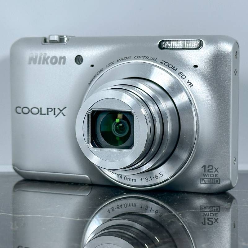 Nikon COOLPIX S6400 シルバー コンパクトデジタルカメラ 1600万画素