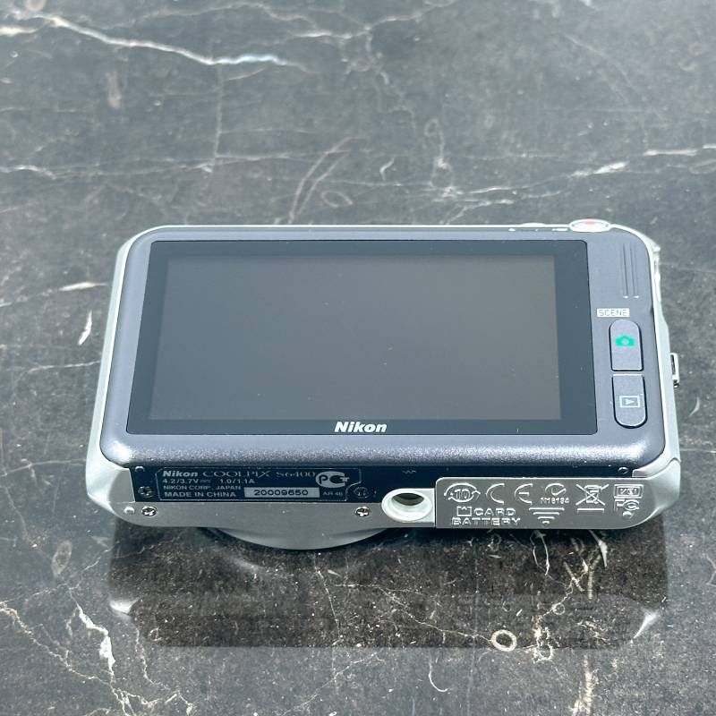 Nikon COOLPIX S6400 シルバー コンパクトデジタルカメラ 1600万画素
