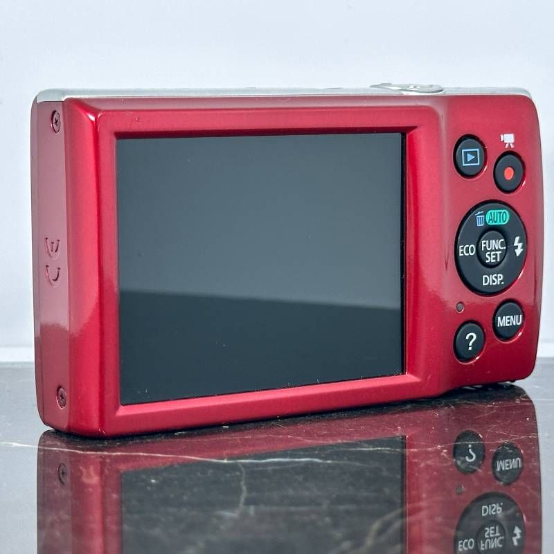 美品】Canon IXY 160 レッド コンパクトデジタルカメラ 2000万画素 CCD