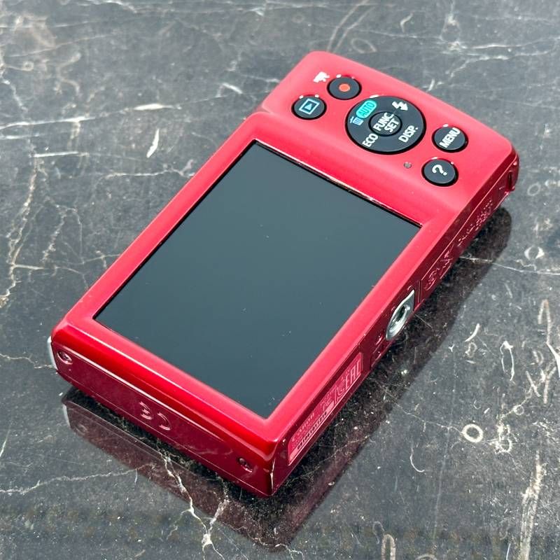 美品】Canon IXY 160 レッド コンパクトデジタルカメラ 2000万画素 CCD