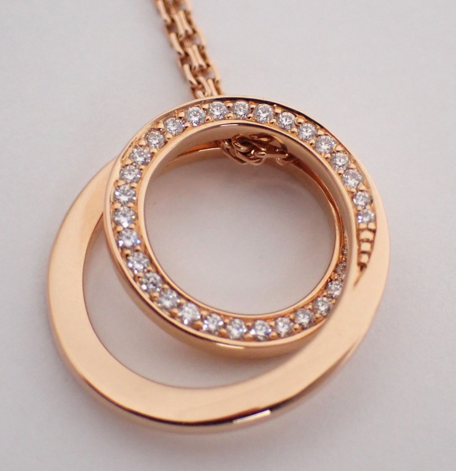に*り様 Cartier ネックレス ピンクゴールド ダイヤモンド 美品 Cartier(カルティエ) エタンセルダイヤモンドネックレス K18PG